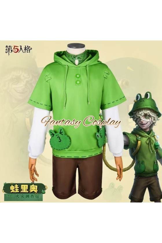 Identity V LINE FRIENDS Crossover Fire Investigator LEONARD Cosplay Costume